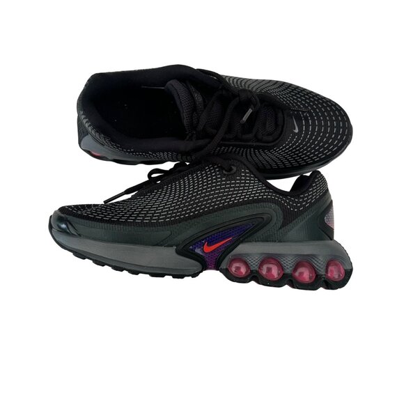 Nike Air Max DN Youth Shoes Black/Grey with Pink/Orange/Blue Accents Size 4Y - Picture 3 of 8